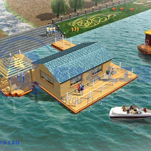 水上木屋效果图